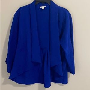Royal blue blazer